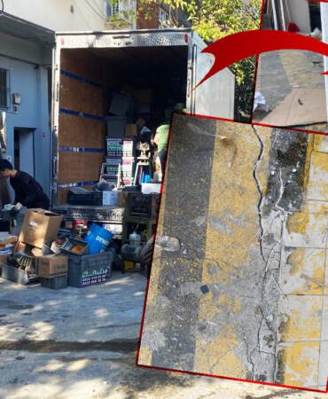 Gebze’nin Ardından Şimdi de Ataşehir! Kolonları Patladı, Zemin Kaydı