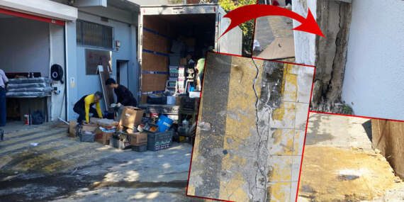 Gebze’nin Ardından Şimdi de Ataşehir! Kolonları Patladı, Zemin Kaydı