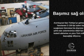 Askeri Kargo Uçağı Düştü! Gülseven Medya Grubu’ndan Başsağlığı Mesajı