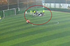 Halı Sahada Korku Dolu Anlar! Bir Anda Nefessiz Kaldı