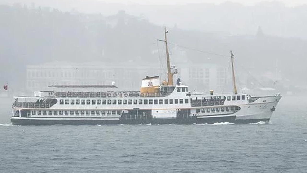 İstanbul’da Bazı Vapur Seferleri İptal Edildi
