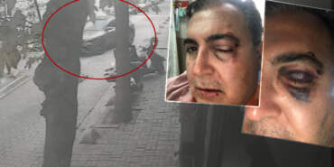 İstanbul’un Göbeğinde Dehşete Düşüren Anlar! Sokak Kedilerini Besleyen İş İnsanına Yumruklu Saldırı