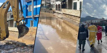 İzmir Yine Sular Altında: Foça ve Aliağa’yı Sağanak Vurdu! Cadde ve Sokaklar Göle Döndü