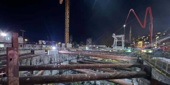 Metro İnşaatında İskele Çöktü! Yaralı İşçilerden Biri Hayatını Kaybetti