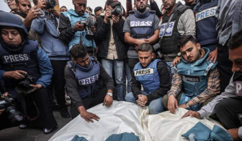 Katliamı Dünyaya Duyurdular… Gazze’de Soykırımın En Yakın Tanığı Olan Gazeteciler TV100’e Konuştu