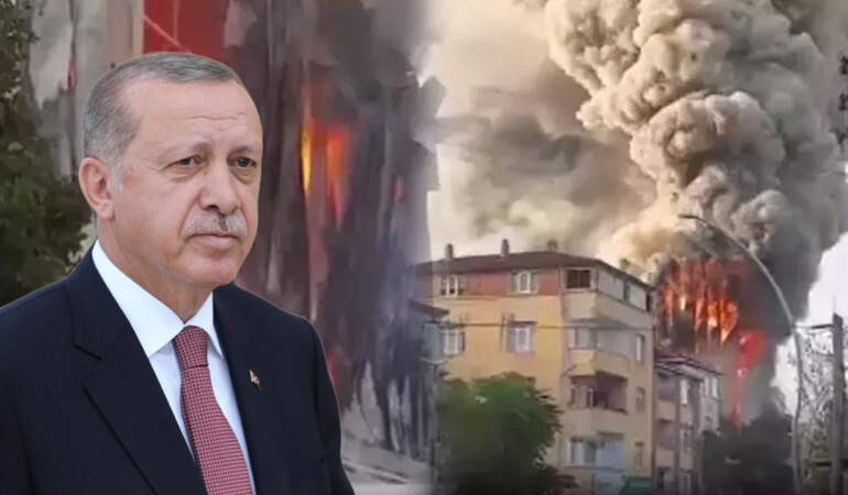 Kocaeli’deki Yangın Yürek Yaktı! Cumhurbaşkanı Erdoğan’dan Parfüm Deposundaki Yangın İle İlgili İlk Açıklama