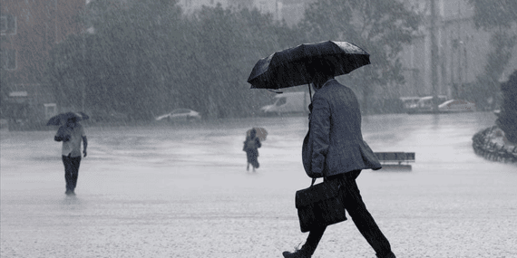 Meteoroloji’den 5 İl İçin Kuvvetli Yağış Uyarısı