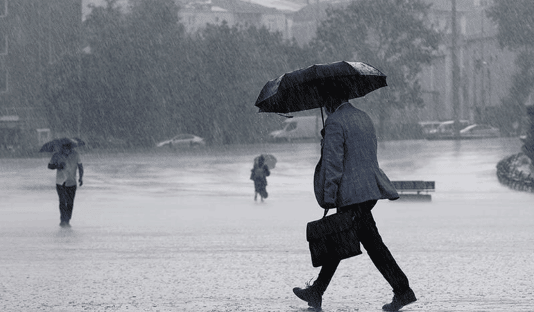 Meteoroloji’den 5 İl İçin Kuvvetli Yağış Uyarısı