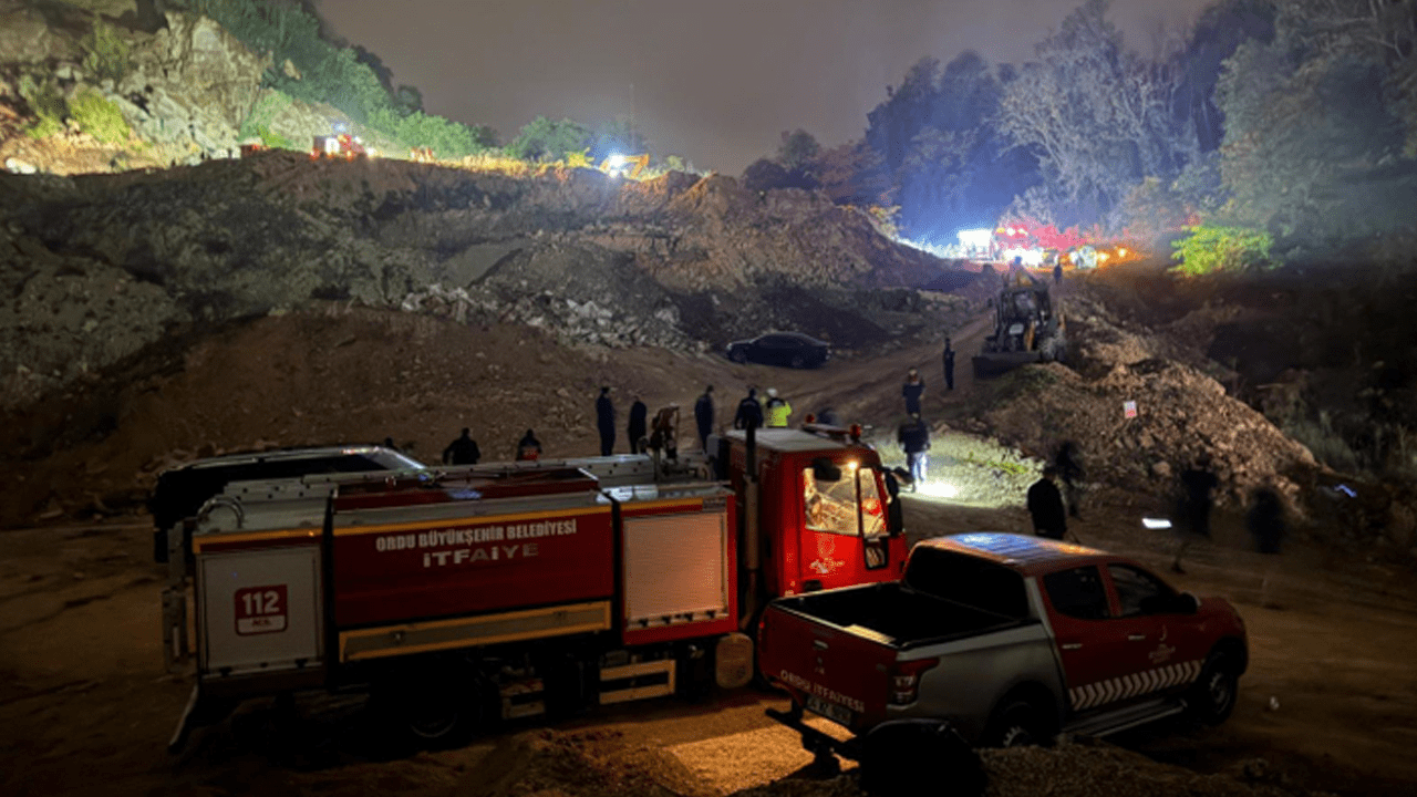 Ordu’da Taş Ocağı Şantiyesinde Göçük! 2 İşçiden Birinin…