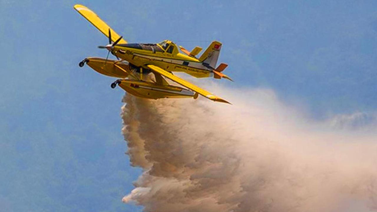 Orman Genel Müdürlüğü’ne Ait Uçak Düştü! Pilot Şehit Oldu