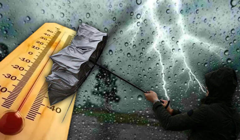 Pastırma Sıcakları Geri Geliyor! Meteoroloji Tarih Verdi! Sıcaklık Artacak Fırtına Sert Esecek