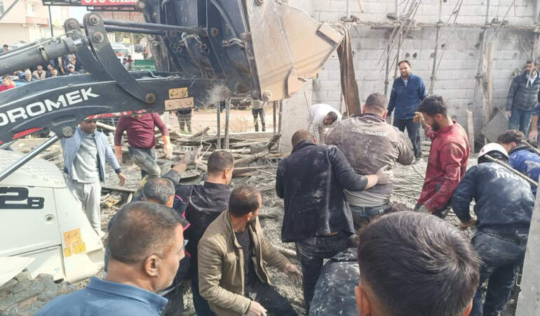 Şanlıurfa’da İnşaatta Göçük! 2 İşçi Hayatını Kaybetti