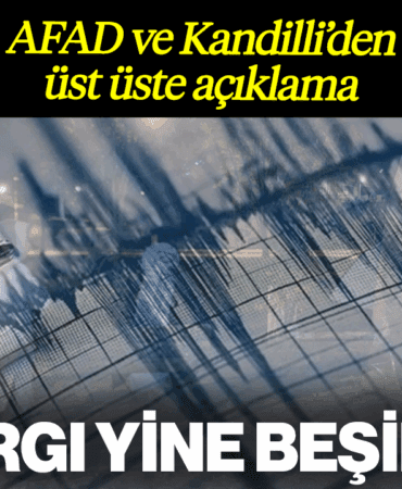 Sındırgı Yine Beşik Gibi! AFAD ve Kandili’den Açıklama Geldi