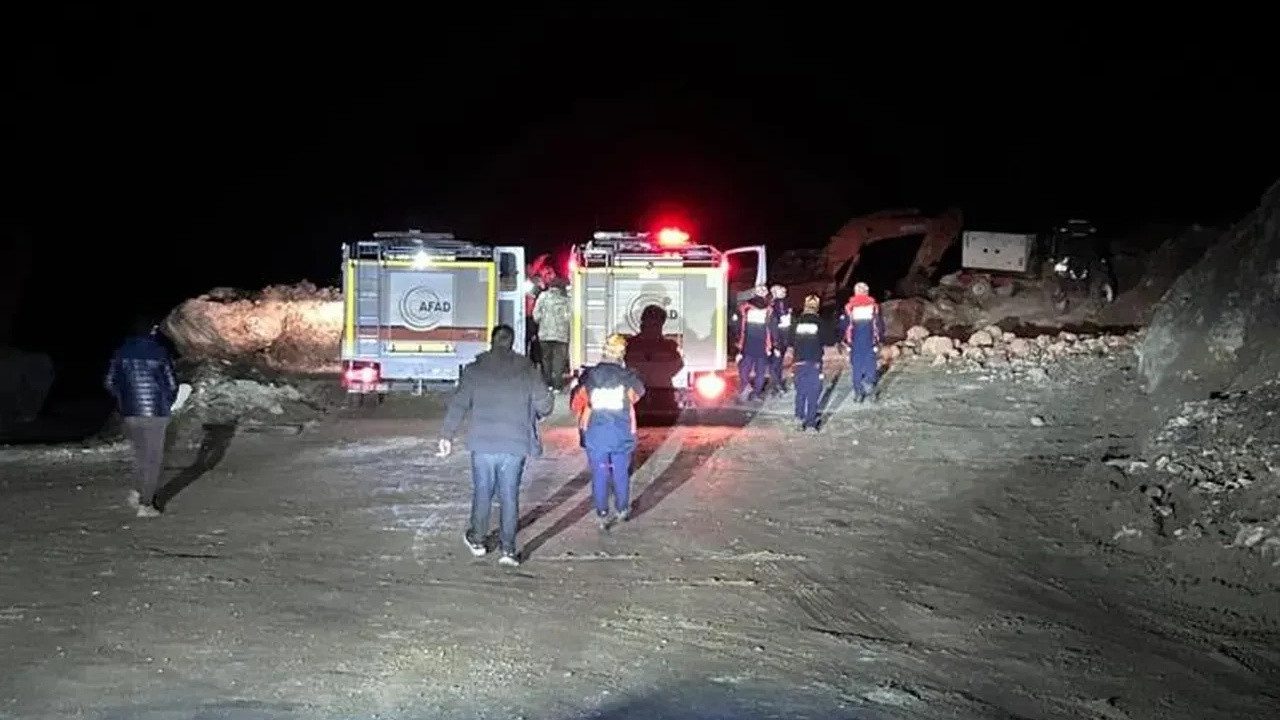 Sivas’ta Maden Ocağında Göçük! 1 İşçi Enkaz Altında