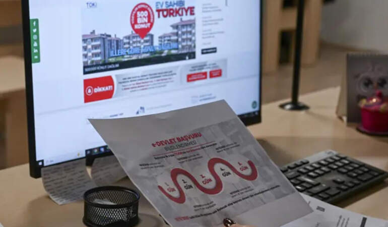 Konut Projesine Büyük İlgi! e-Devlet Çöktü, Bankalar Doldu