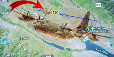 MSB’ye Ait Askeri Kargo Uçağı Gürcistan’da Düştü! Enkaza Ulaşıldı