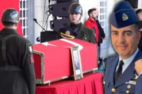 Türkiye Yasta… Şehit Pilot Yarbay Gökhan Korkmaz Son Yolculuğuna Uğurlandı