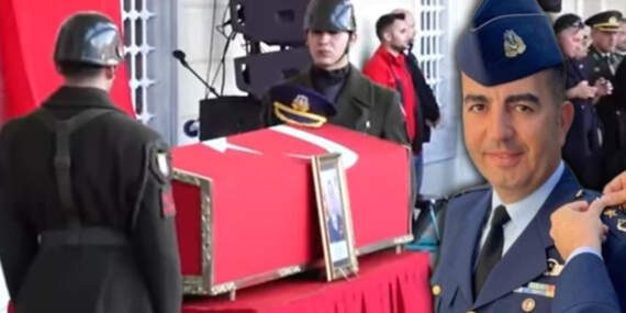 Türkiye Yasta… Şehit Pilot Yarbay Gökhan Korkmaz Son Yolculuğuna Uğurlandı
