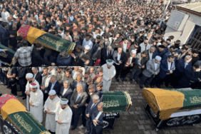 Yangın Faciasında Hayatını Kaybedenlere Veda… Gözyaşları Sel Oldu