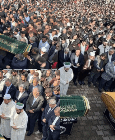 Yangın Faciasında Hayatını Kaybedenlere Veda… Gözyaşları Sel Oldu