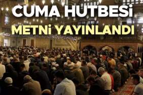 21 Kasım 2025 Cuma hutbesi