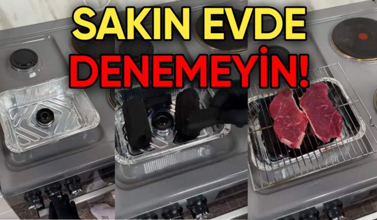 Sakın evde denemeyin! Uzmanlar uyardı: Sosyal medyadaki “ocakta mangal” akımı ölümcül riskler taşıyor