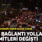 İstanbul trafiğinde ezber bozan karar: E-5 ve bağlantı yollarında hız limitleri değişti
