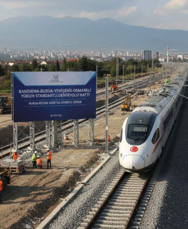 Bursa hızlı tren hattı ne zaman açılıyor? Bandırma-Osmaneli hızlı tren projesinde son durum ne?
