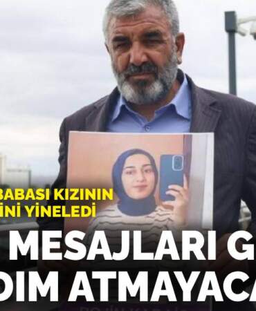 Rojin Kabaiş’in babası kızının intihar etmediğini yineledi: Tehdit mesajları geliyor, geri adım atmayacağız