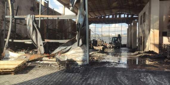Kozmetik fabrikasında çıkan yangında ölü sayısı 7’ye yükseldi