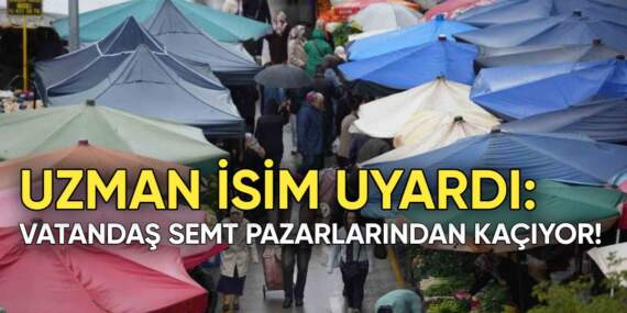 Yerel ekonomi tehlikede! Semt pazarlarındaki agresif satış, vatandaşı markete yönlendiriyor