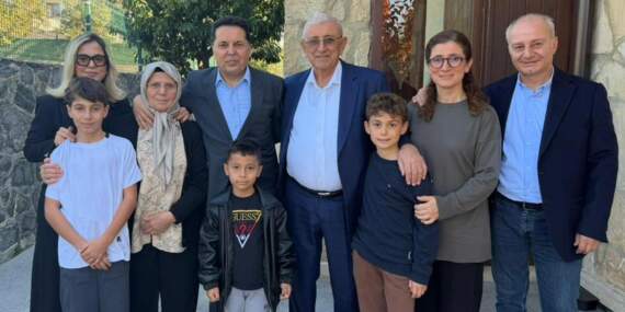 Ahmet Özer’den İmamoğlu ailesine ziyaret