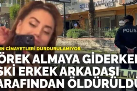 Kadın cinayetleri durdurulamıyor: Börek almaya giderken eski erkek arkadaşı tarafından öldürüldü