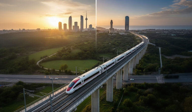 Ankara İzmir hızlı tren ne zaman bitecek, son durum ne? Ankara İzmir hızlı tren güzergahı neresi? Kütahya bağlantısı var mı?