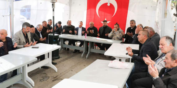 Fuat Oktay’dan Ankara’daki şehit ailelerine taziye ziyareti