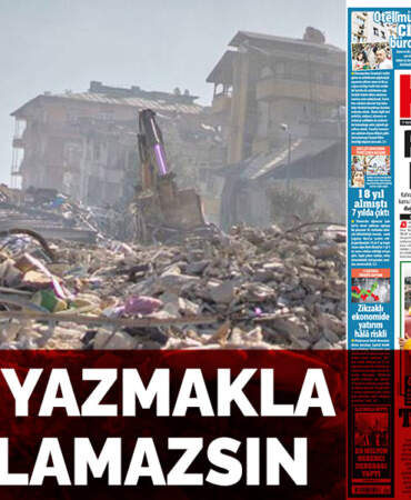 Rapor yazmakla kurtulamazsın