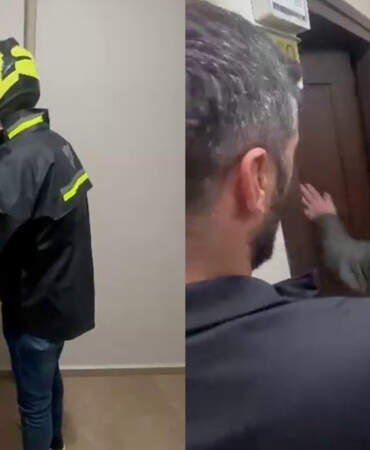 77 yıl hapis cezasıyla aranan firariyi polis ‘yemek siparişi getirdim’ diyerek yakaladı