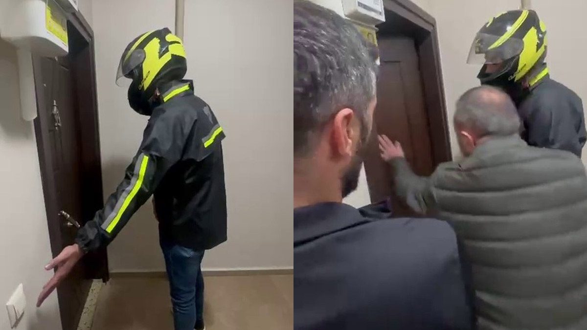 77 yıl hapis cezasıyla aranan firariyi polis ‘yemek siparişi getirdim’ diyerek yakaladı