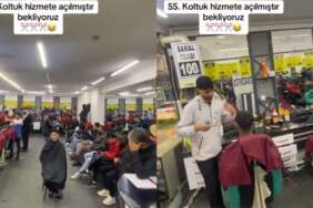 Bu berberde iğne atsan yere düşmez! Tıraş + yıkama + fön 150 TL: Günde 1000 müşteriye hizmet veriyor
