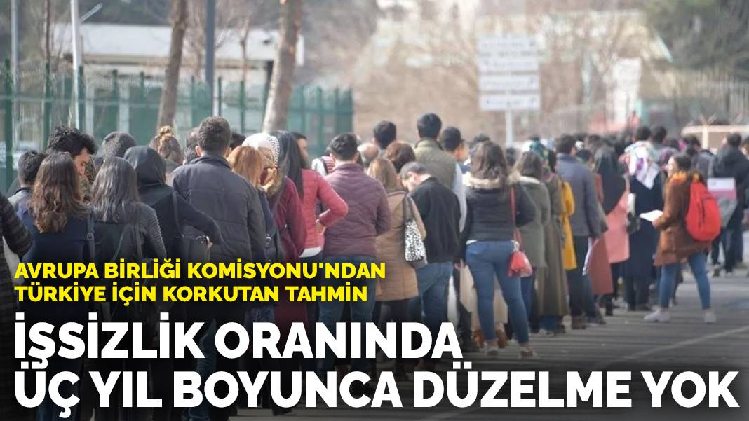 Avrupa Birliği Komisyonu’ndan Türkiye için korkutan tahmin