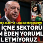 Erdoğan böcek ailesiyle ilgili ilk kez konuştu: Yeme içme sektörümüzü itham eden yorumları kabul etmiyoruz
