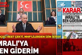 Bahçeli rest çekti, MHP’lilerden izin istedi: İmralı’ya ben giderim