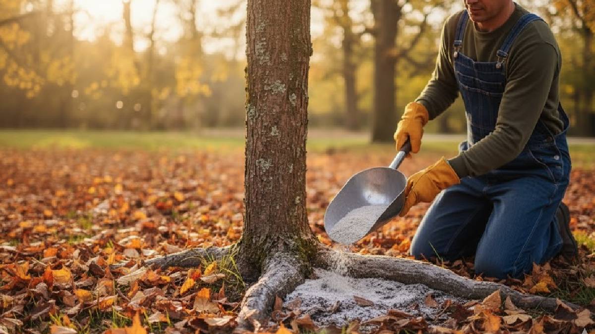 Kasımda dökenin yazın güzü güler! Ağaç dibi serpiştirin bolca ürün alın: Hem de hiçbir kimyasal içermiyor