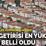Küçük şehirler yatırımcının gözdesi: Kira getirisi en yüksek iller belli oldu