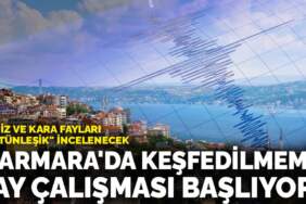Marmara’da keşfedilmemiş fay çalışması başlıyor