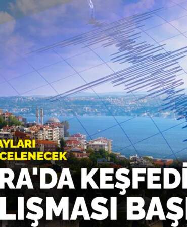 Marmara’da keşfedilmemiş fay çalışması başlıyor