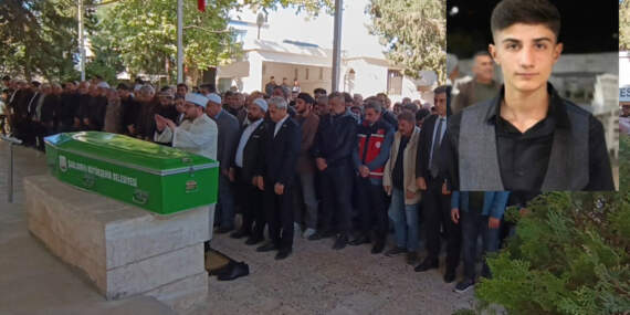 Marangoz atölyesindeki faciada hayatını kaybeden 15 yaşındaki çocuk toprağa verildi