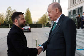 Erdoğan ve Zelenskiy Cumhurbaşkanlığı’nda bir araya geldi