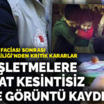 İstanbul Valiliği’nden Böcek ailesi faciası sonrası kritik kararlar:  Tüm işletmelere 24 saat kesintisiz takip