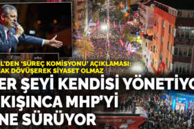 Özel, Sultangazi mitinginde konuştu: Erdoğan her şeyi kendisi yönetiyor ama sıkışınca MHP’yi öne sürüyor